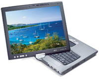 Acer TravelMate C301XCi PM715(1.5)/512/40/DVD-CDRW/LAN1000/WiFi/BlueTooth/WinXP Tablet PC/14.1"XGA/2.74 